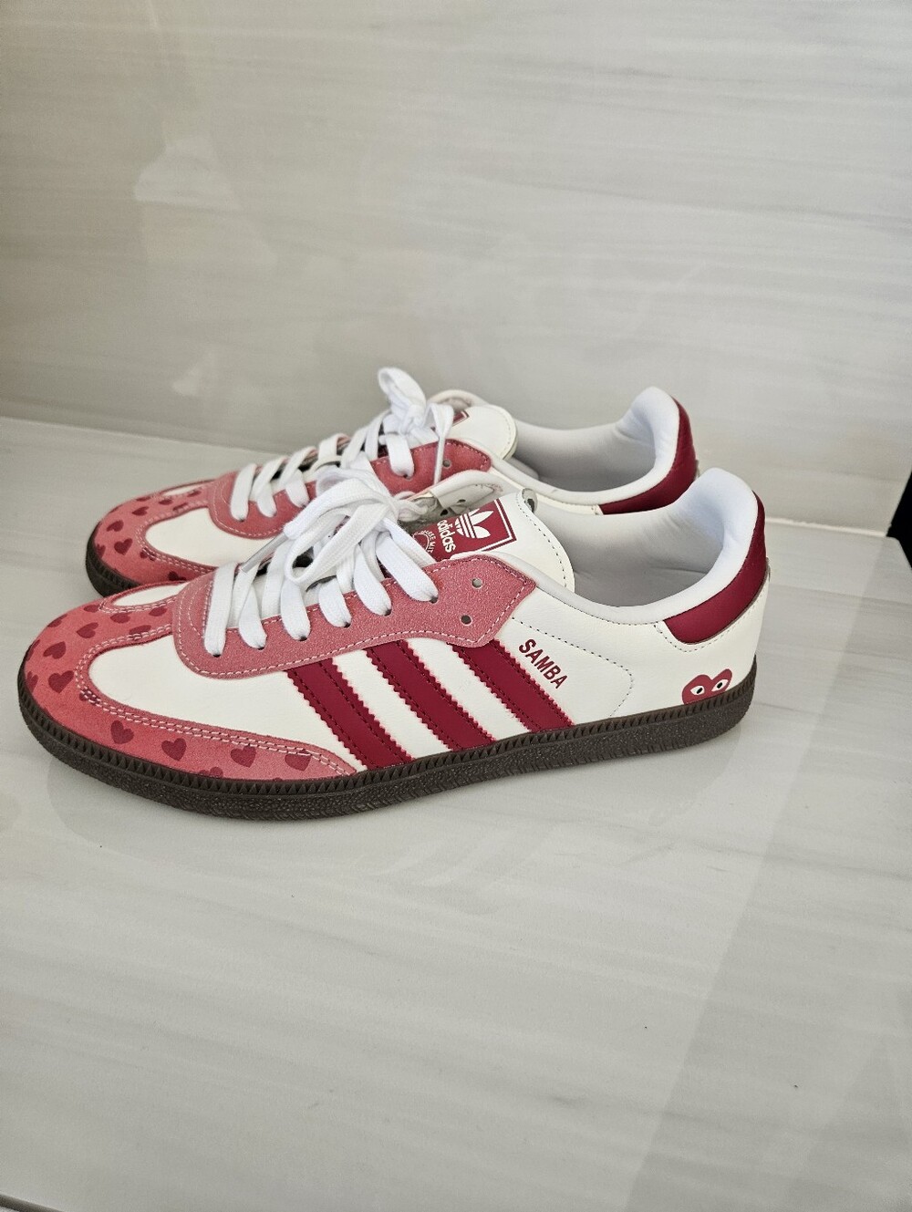 Adidas Samba Love x Commes Des Garcons Sneakers Womens Size 7.5 NEW
